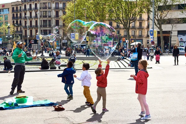 Catalonia Square. Spain — Stock Photo, Image