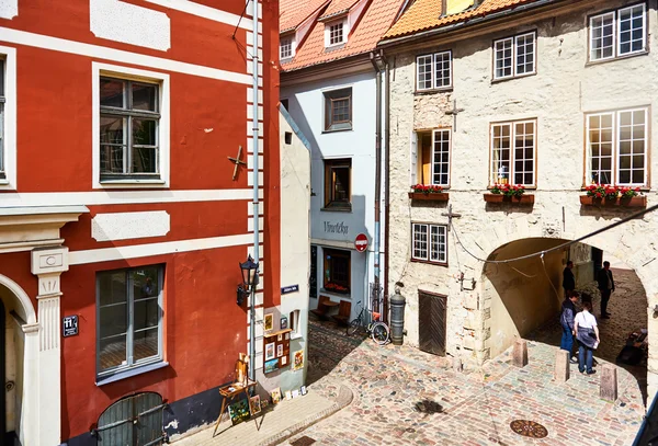 Oude stad van Riga. Noord-Europa. Letland — Stockfoto