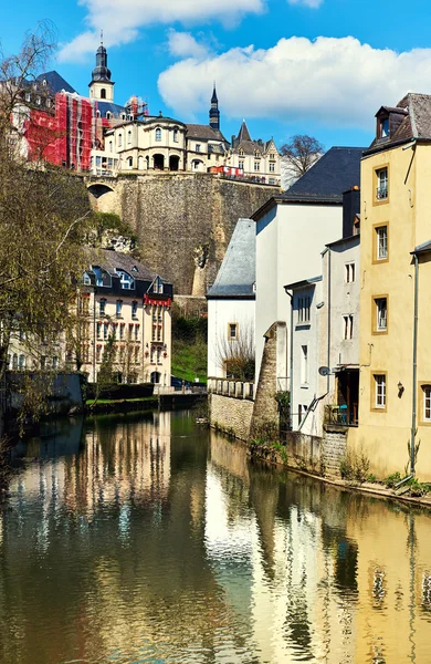Malebný pohled na město Lucembursko — Stock fotografie