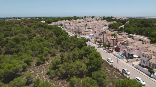 Alicante Spagna Luglio 2021 Punto Vista Dei Droni Pinar Campoverde — Video Stock