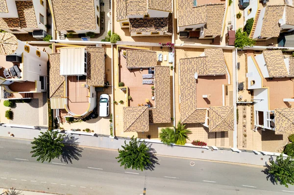 Pinar Campoverde Wohnviertel Ansicht Von Oben Drone Gesichtspunkt Luxus Sommervillen — Stockfoto