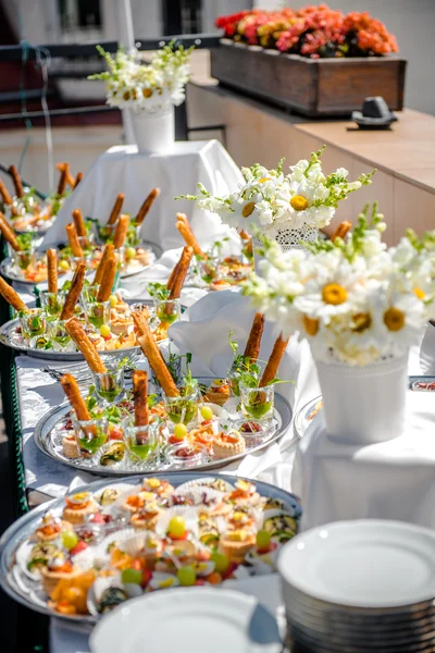 Lezzetli meze yakın çekim — Stok fotoğraf