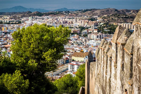 Malaga cityscape — Stok fotoğraf