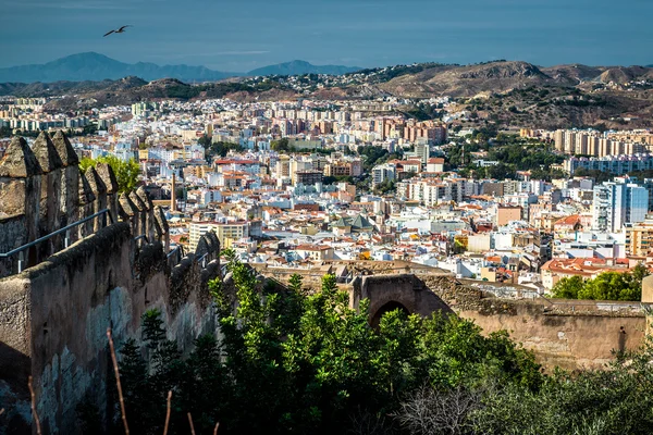 Panoráma města Malaga — Stock fotografie