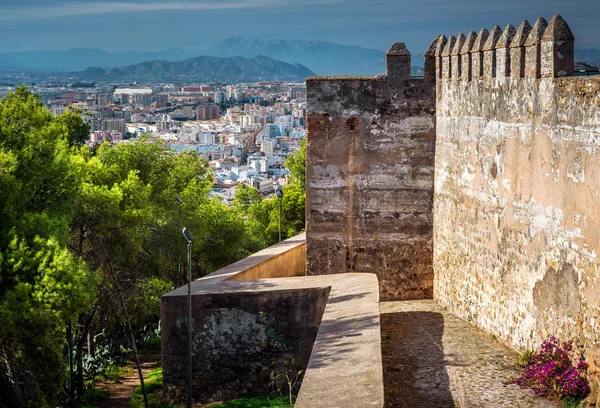 Stadtbild von Malaga — Stockfoto