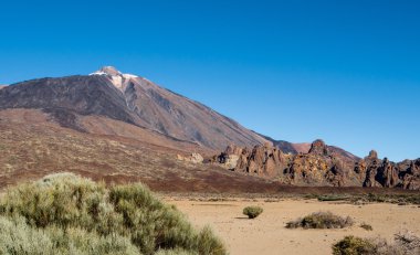 Volkan Teide, Tenerife doğal görünümünü. Kanarya Adaları