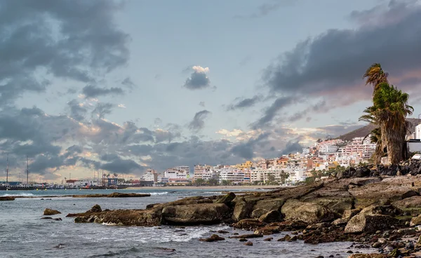 Costa dos Cristianos. Tenerife, Ilhas Canárias. Espanha — Fotografia de Stock