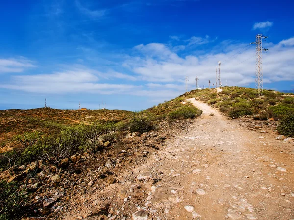 Guaza-vuoren huipulla. Teneriffa, Kanariansaaret. Espanja — kuvapankkivalokuva