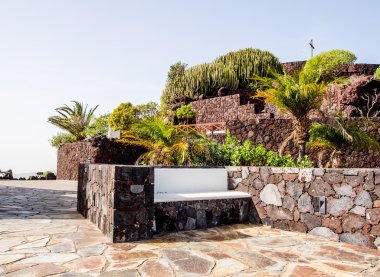 Gözlem güverte. Arona, Tenerife. Kanarya Adaları. İspanya