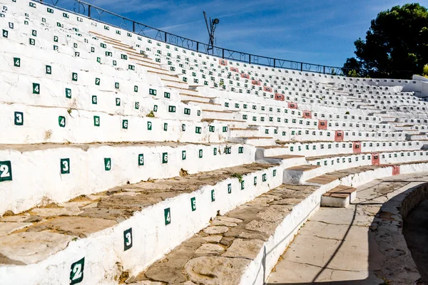 Сиденья на стадионе Bullring — стоковое фото