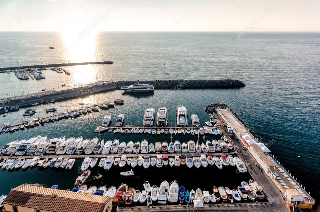 Harbor at Piano di Sorrento. Italy