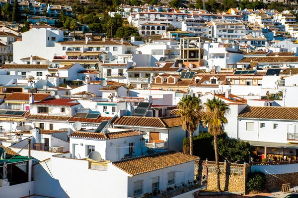 Telhados da aldeia Rancho Domingo — Fotografia de Stock