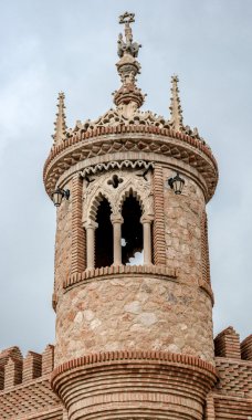 Tower of Colomares Castle. Benalmadena town. Spain