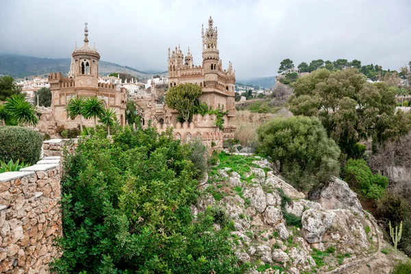 Exterior of Colomares Castle. Benalmadena town, Spain — 图库照片