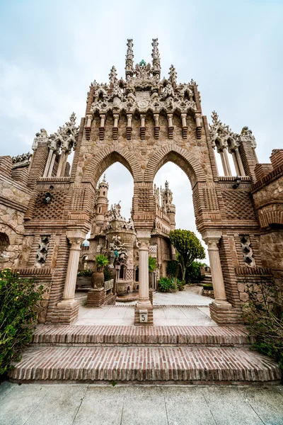 Colomares Castle. Benalmadena town. Spain — Stock Photo, Image