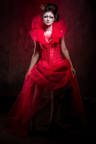 Красная королева — стоковое фото
