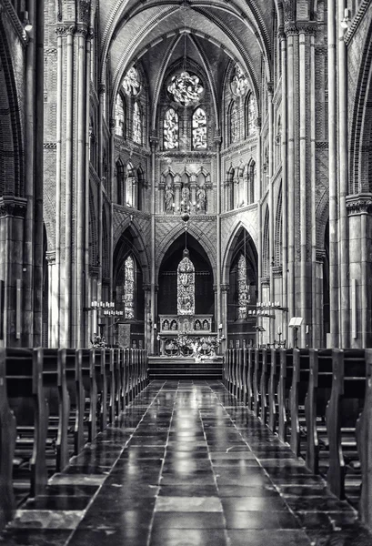 Wewnątrz kościoła Katarzyny Saint — Zdjęcie stockowe