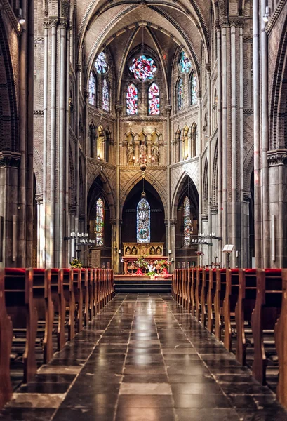 Wewnątrz kościoła Katarzyny Saint — Zdjęcie stockowe