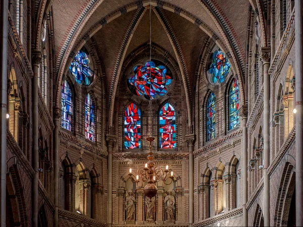 Dentro da igreja santa catarina — Fotografia de Stock