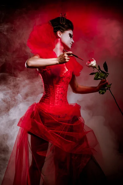 빨간 여왕 — 스톡 사진