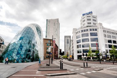 Eindhoven şehir merkezi. Hollanda 