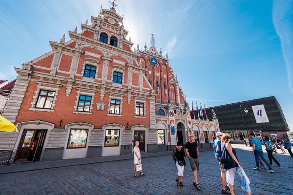 Mitesser-Haus und Museum der Besetzung Lettlands — Stockfoto