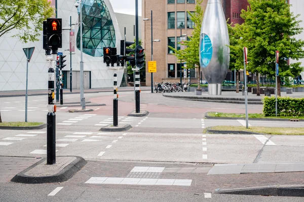 Prázdná cesta Eindhoven — Stock fotografie