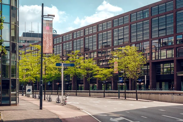 Dagweergave van een lege weg van Eindhoven — Stockfoto