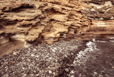 Costa del Silencio 'daki Sarı Dağ (Montana Amarilla)