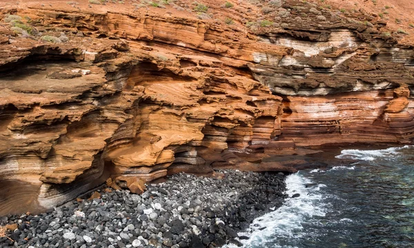 Montaña Amarilla (Montana Amarilla) en Costa del Silencio — Foto de Stock