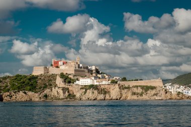 Eivissa Dalt Vila. Balearic Islands, İspanya