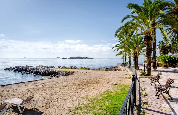 Costa di Ibiza. Isole Baleari, Spagna — Foto Stock