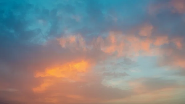 Colorful sunset. Tenerife, Canary Islands. Spain — Stock Photo, Image