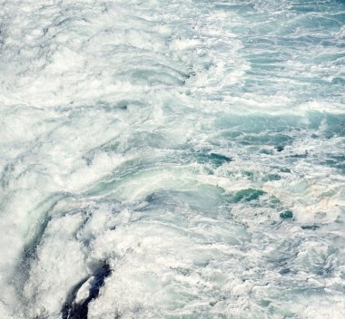 Deniz köpüğü, Atlantik Okyanusu. Tenerife, Kanarya Adaları. İspanya