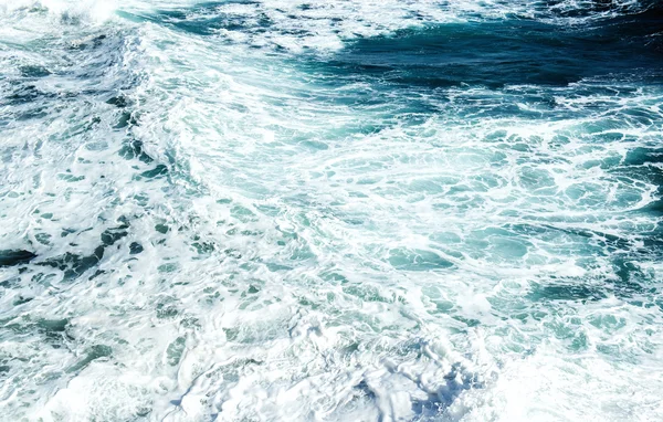 Meeresschaum, Atlantik. Teneriffa, Kanarische Inseln. Spanien — Stockfoto
