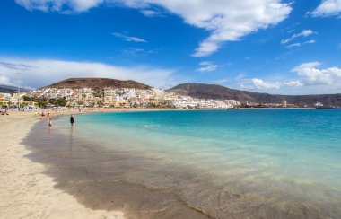 Tenerife, Kanarya Adaları - 09 Ocak 2015: İnsanlar üzerinde rahatlatıcı 