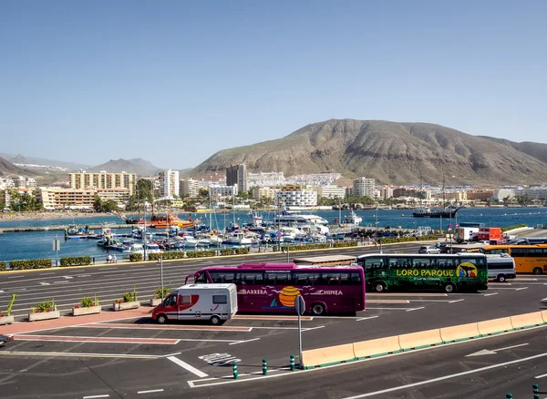 V přístavu Los Cristianos — Stock fotografie