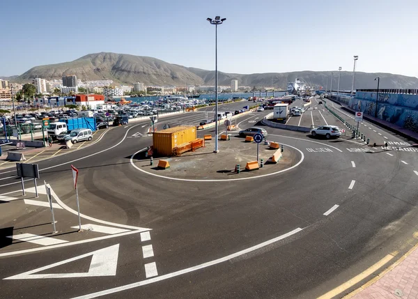 Los Cristianos hamn — Stockfoto