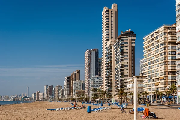 Playa de Benidorm — Foto de Stock