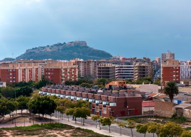 Alicante şehir merkezi. Costa Blanca. İspanya