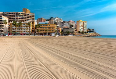 Benidorm boş Finestrat beach