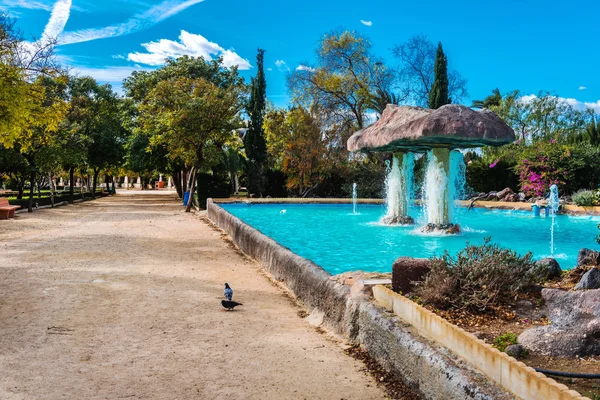 トレビエハ都市で国連の公園 — ストック写真