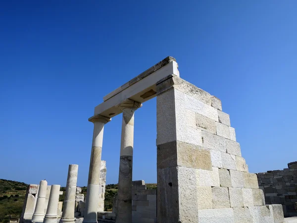 Naxos sziget Demetra templom — Stock Fotó