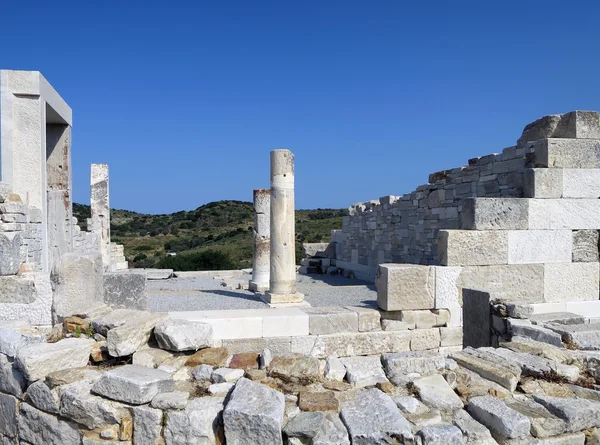 Demetra Tapınağı Naxos adasında — Stok fotoğraf