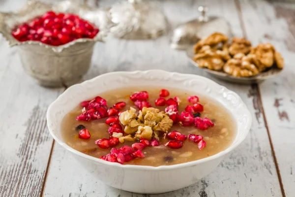 Turkiska efterrätt Ashura — Stockfoto