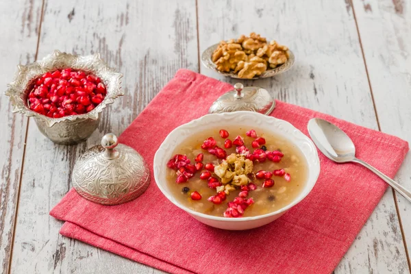 Turkish Dessert Ashura — Stock Photo, Image