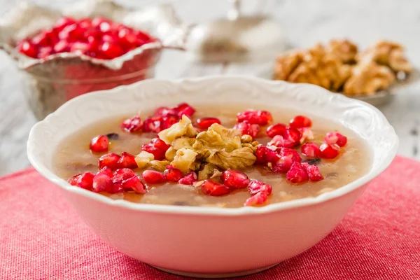 Turkish Dessert Ashura — Stock Photo, Image