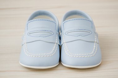 Klasik Mavi Bebek Ayakkabı
