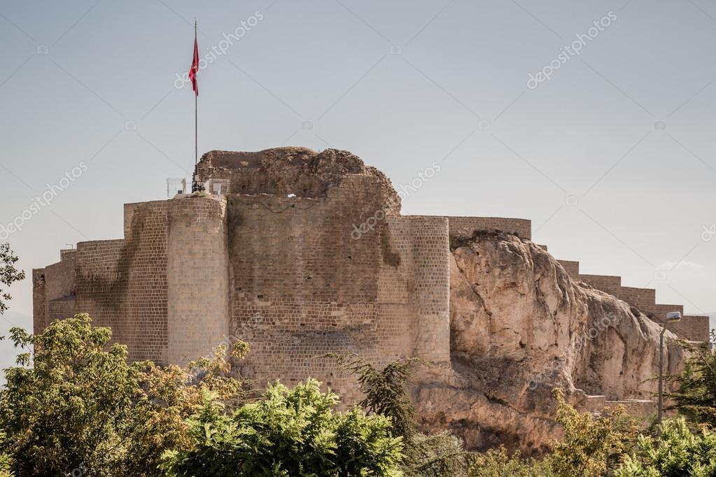Historyczny zamek Harput w Elazig, Turcja — Zdjęcie ...
