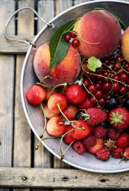 Bahçe organik çilek